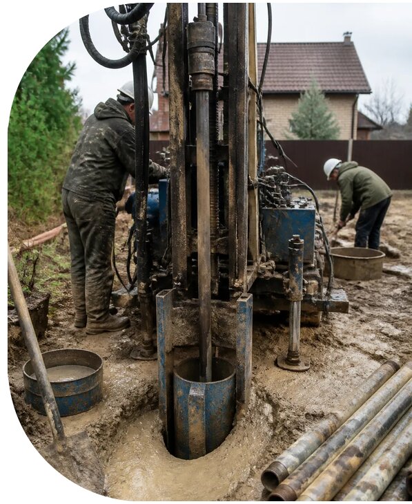 Углубление скважины на воду в Новомосковске от 3098 р. | АПаруса-Нвм